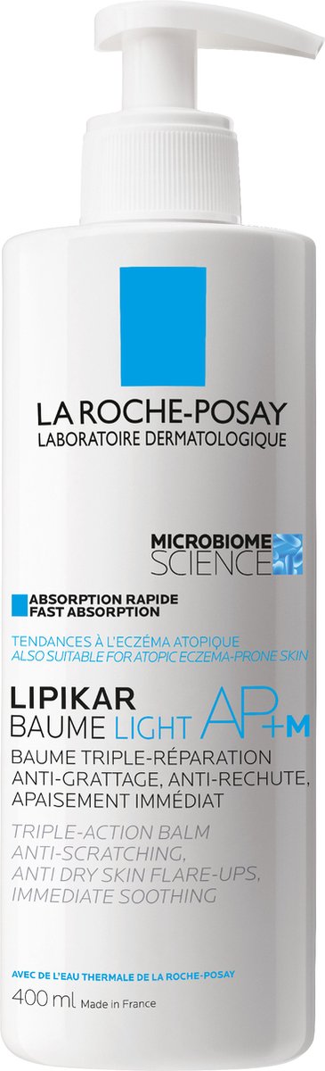La Roche-Posay Lipikar Balsem Light AP+ M - 400ml - La Roche Posay - Huidproducten.nl