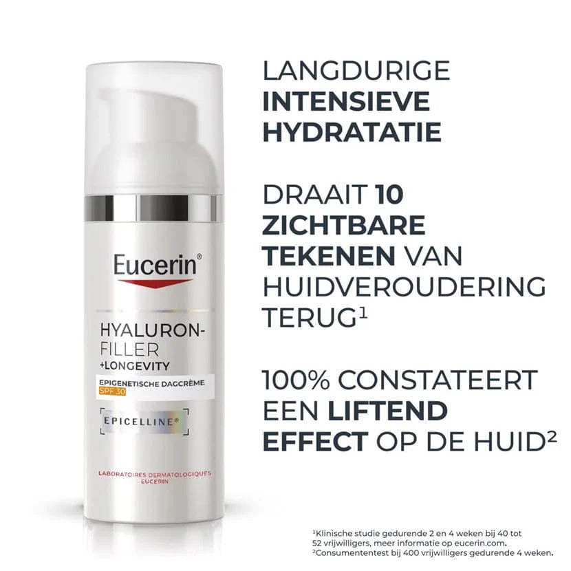 Hyaluron-Filler + Longevity Epigenetische Dagcrème SPF 30
