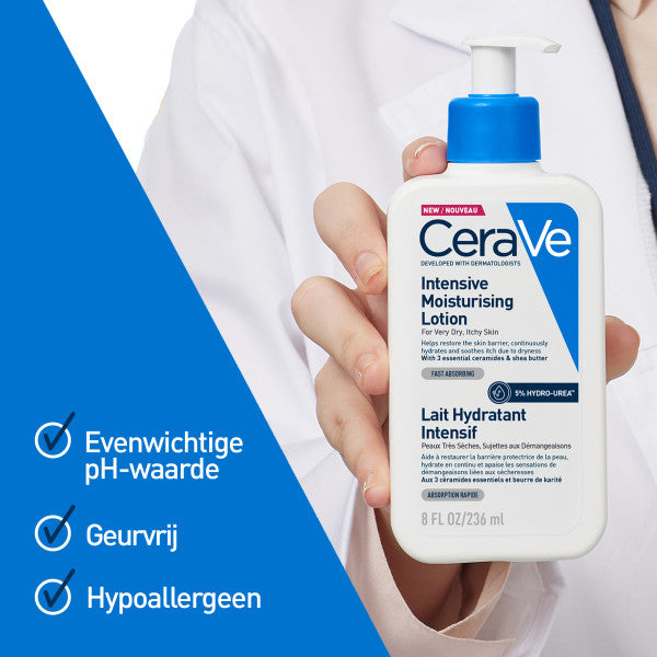 CeraVe Intensief Hydraterende Lotion - CeraVe - Huidproducten.nl