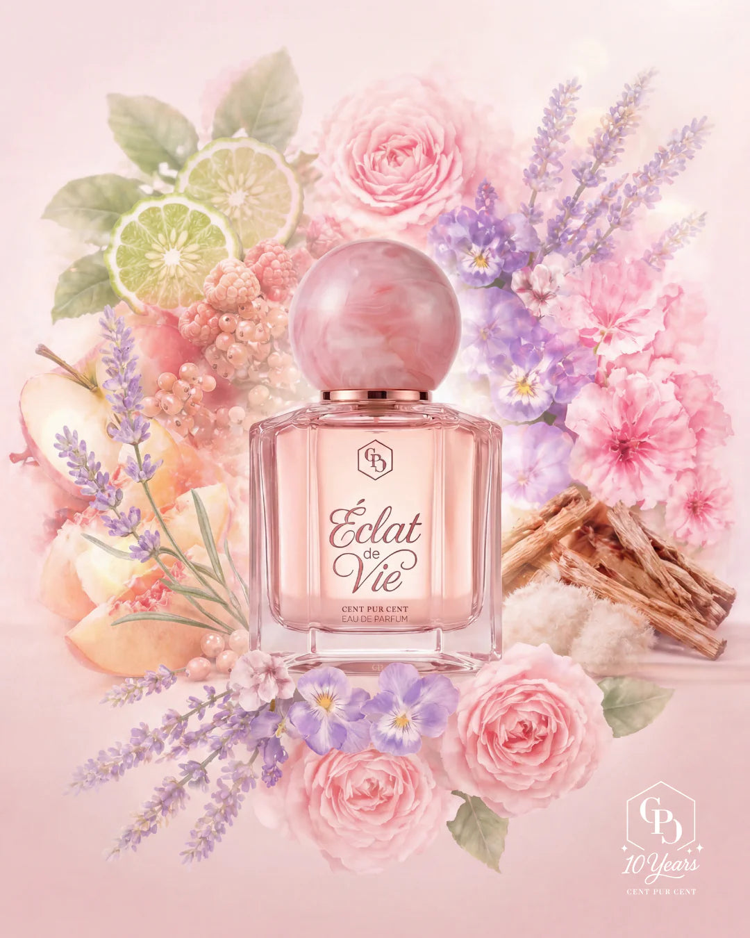 Cent pur Cent Eau de Parfum Éclat de Vie
