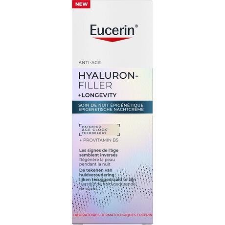 Hyaluron-Filler + Longevity Epigenetische Nachtcrème