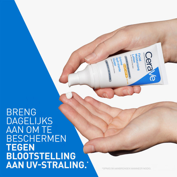 CeraVe Hydraterende Gezichtscrème SPF50 - CeraVe - Huidproducten.nl