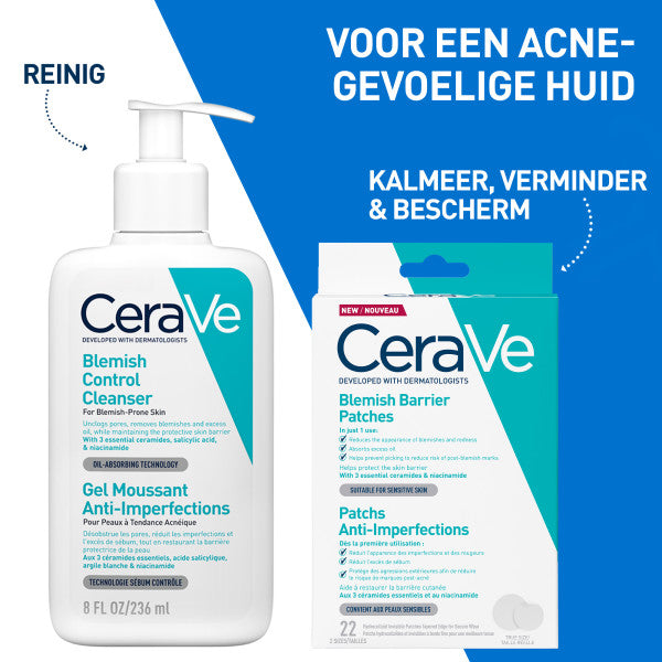 CeraVe Anti-Puistjes Patches - 22 patches - CeraVe - Huidproducten.nl