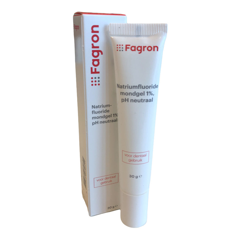 Natriumfluoride Mondgel Neutraal 1% – Fagron 30g - Fagron - Huidproducten.nl