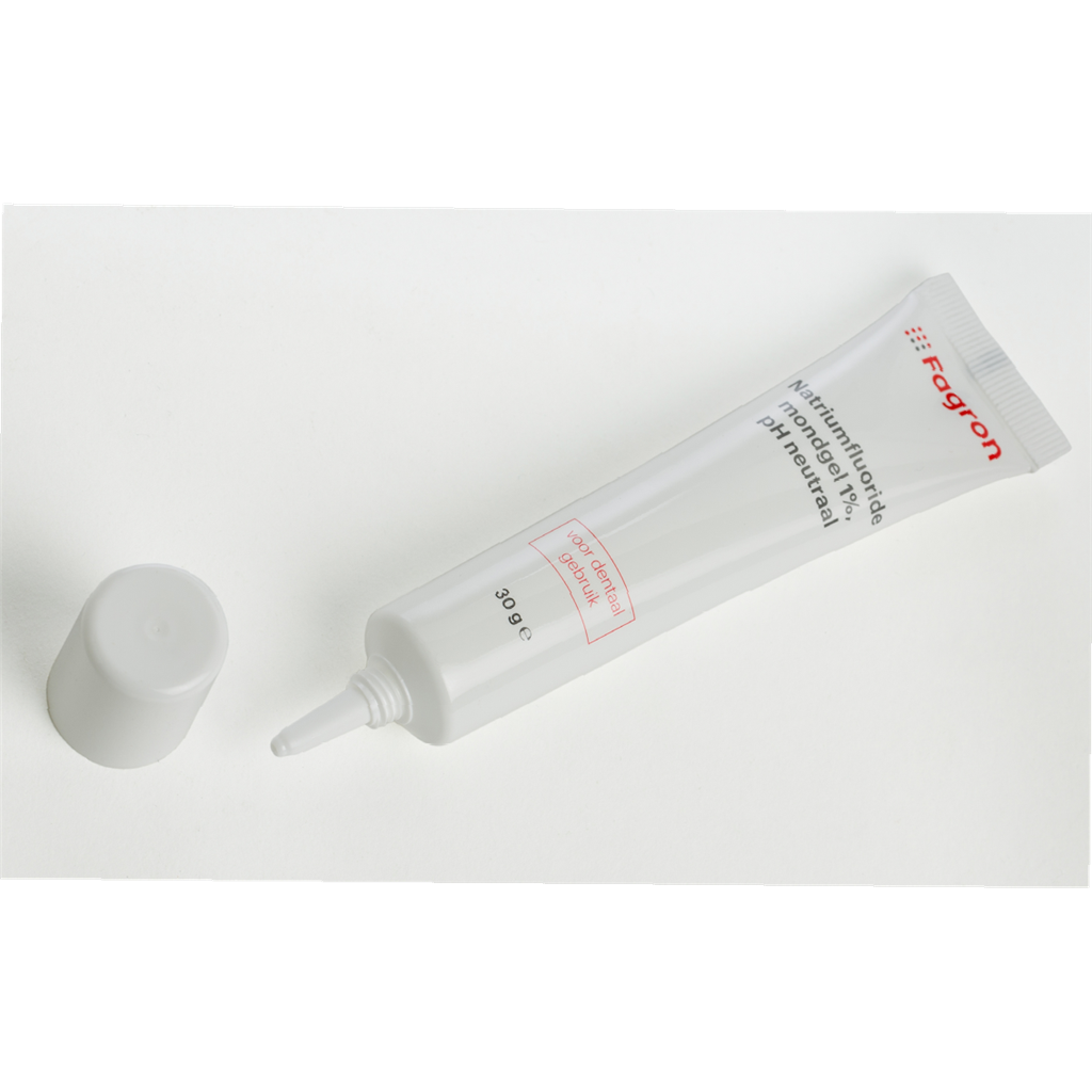 Natriumfluoride Mondgel Neutraal 1% – Fagron 30g - Fagron - Huidproducten.nl