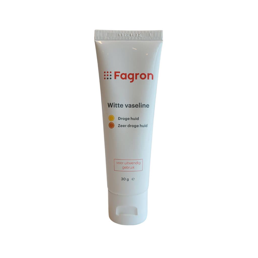 Witte vaseline (30 gram) - Fagron - Huidproducten.nl