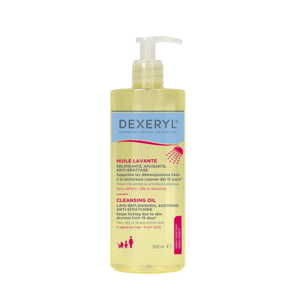 Dexeryl Wasolie 500ml - Dexeryl - Huidproducten.nl