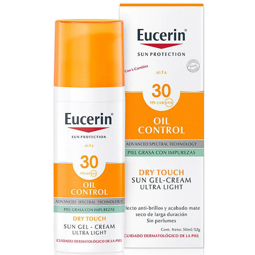 Eucerin Sun Oil Control Gel-Crème SPF30 - Eucerin - Huidproducten.nl