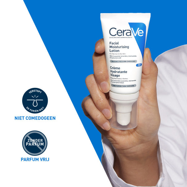 CeraVe Hydraterende Gezichtscrème - CeraVe - Huidproducten.nl