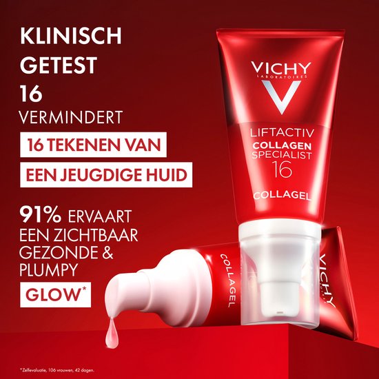 Vichy Liftactiv Collagen Specialist 16 Glow Boosting Gel - Vichy - Huidproducten.nl