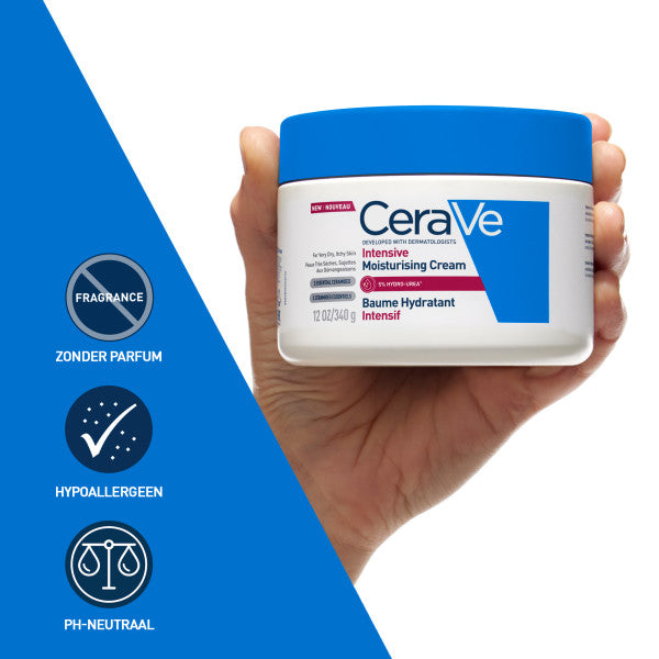 CeraVe Intensief Hydraterende Crème - CeraVe - Huidproducten.nl