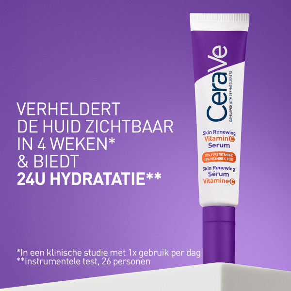 CeraVe Skin Renewing Vitamine C Serum - CeraVe - Huidproducten.nl