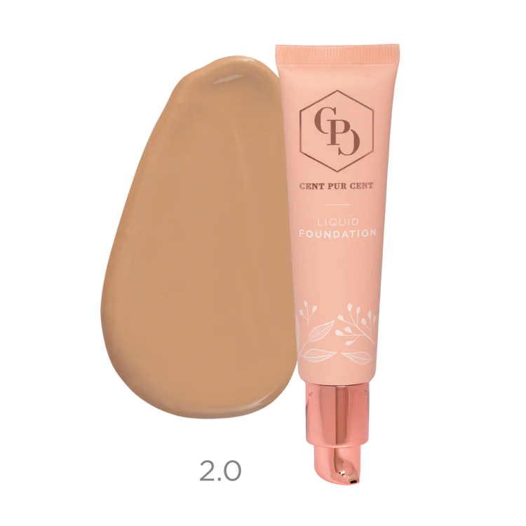 Liquid Mineral Foundation - Cent pur Cent - Huidproducten.nl