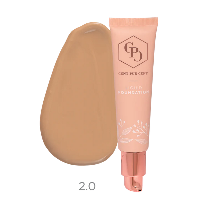 Liquid Mineral Foundation - Cent pur Cent - Huidproducten.nl