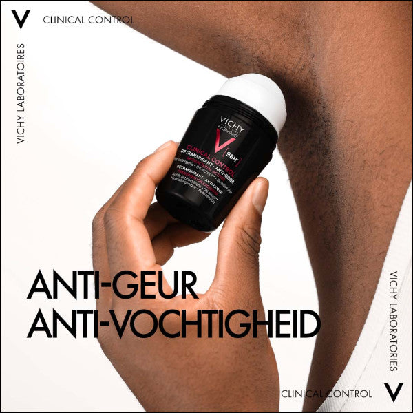 Vichy Homme Deodorant Clinical Control 96H - Vichy - Huidproducten.nl