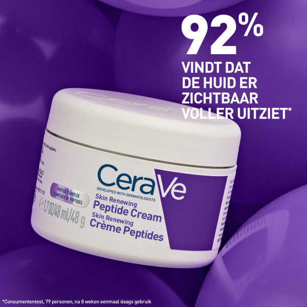 CeraVe Skin Renewing Peptide Crème - CeraVe - Huidproducten.nl