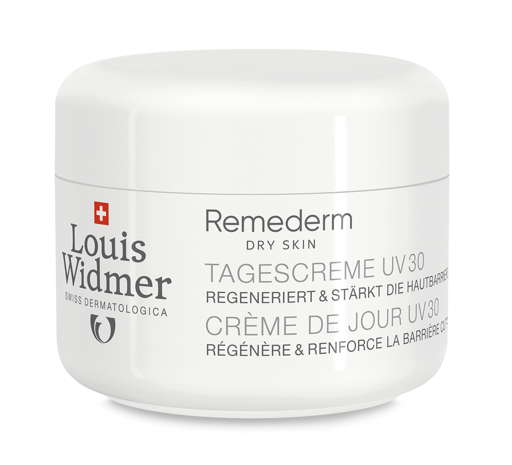 Louis Widmer Remederm Dagcrème UV 30 zonder parfum - Louis Widmer - Huidproducten.nl