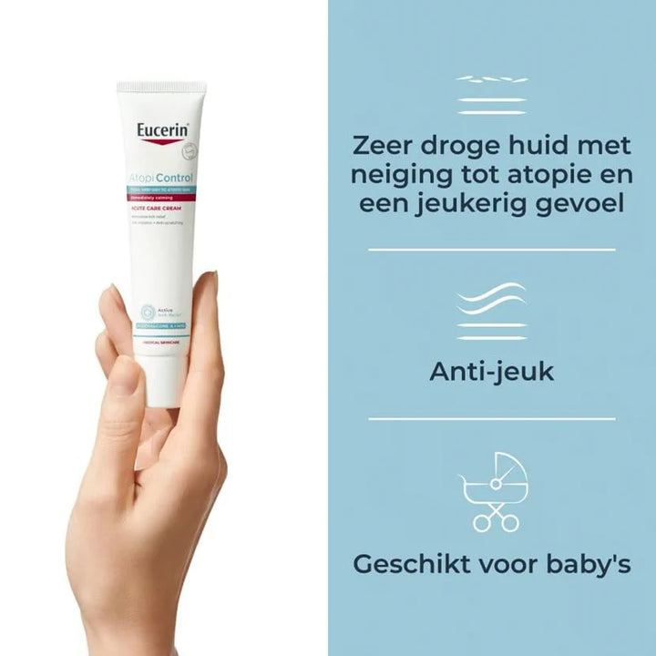 AtopiControl Intensief Kalmerende Crème - Eucerin - Huidproducten.nl