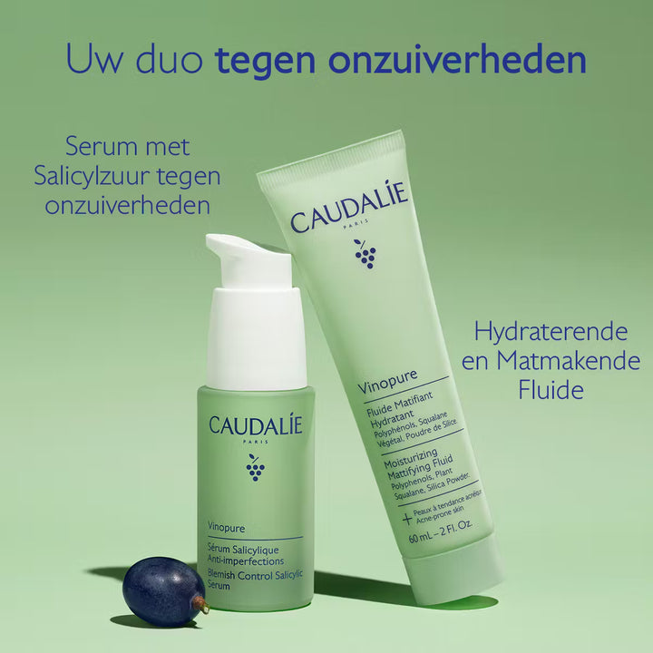Caudalie Vinopure Fluide Anti Imperfections 40ml - Caudalie - Huidproducten.nl