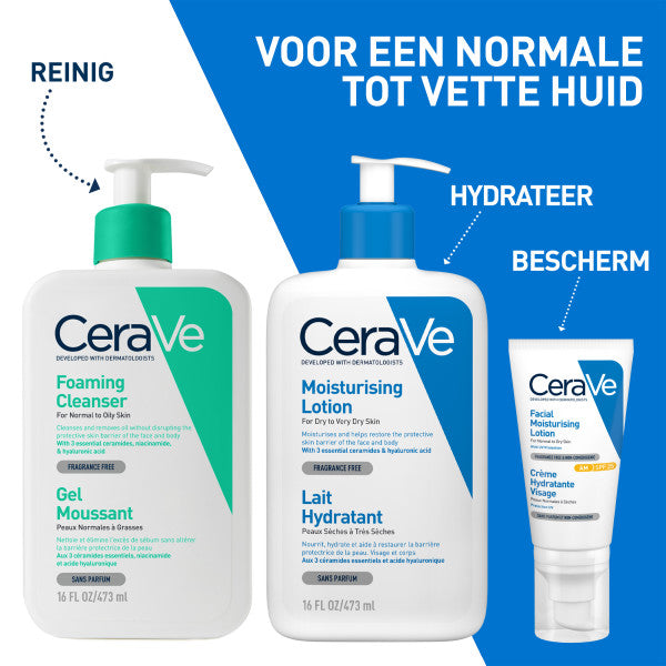CeraVe Schuimende Reinigingsgel Navulling - CeraVe - Huidproducten.nl