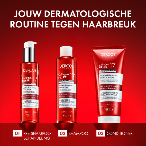 Vichy Dercos Collagen 17 Filler Pre-Shampoo - Vichy - Huidproducten.nl