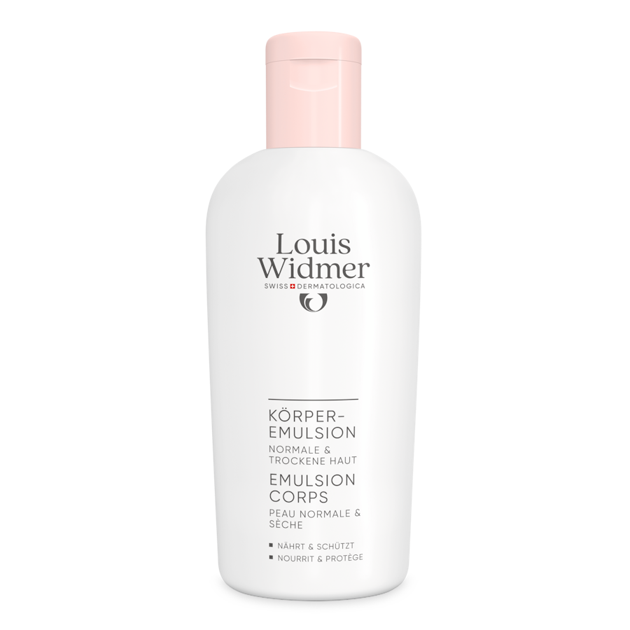Lichaamsemulsie licht geparfumeerd - Louis Widmer - Huidproducten.nl