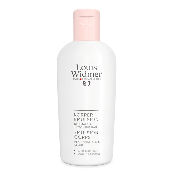 Lichaamsemulsie licht geparfumeerd - Louis Widmer - Huidproducten.nl