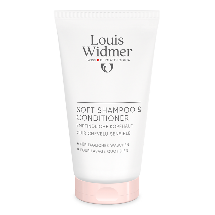 Soft Shampoo & Conditioner licht geparfumeerd - Louis Widmer - Huidproducten.nl