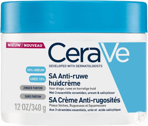 Cerave SA anti-ruwe huid creme - CeraVe - Huidproducten.nl