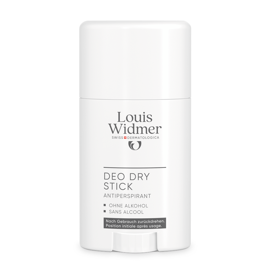 Deo Dry Stick Antiperspirant licht geparfumeerd - Louis Widmer - Huidproducten.nl