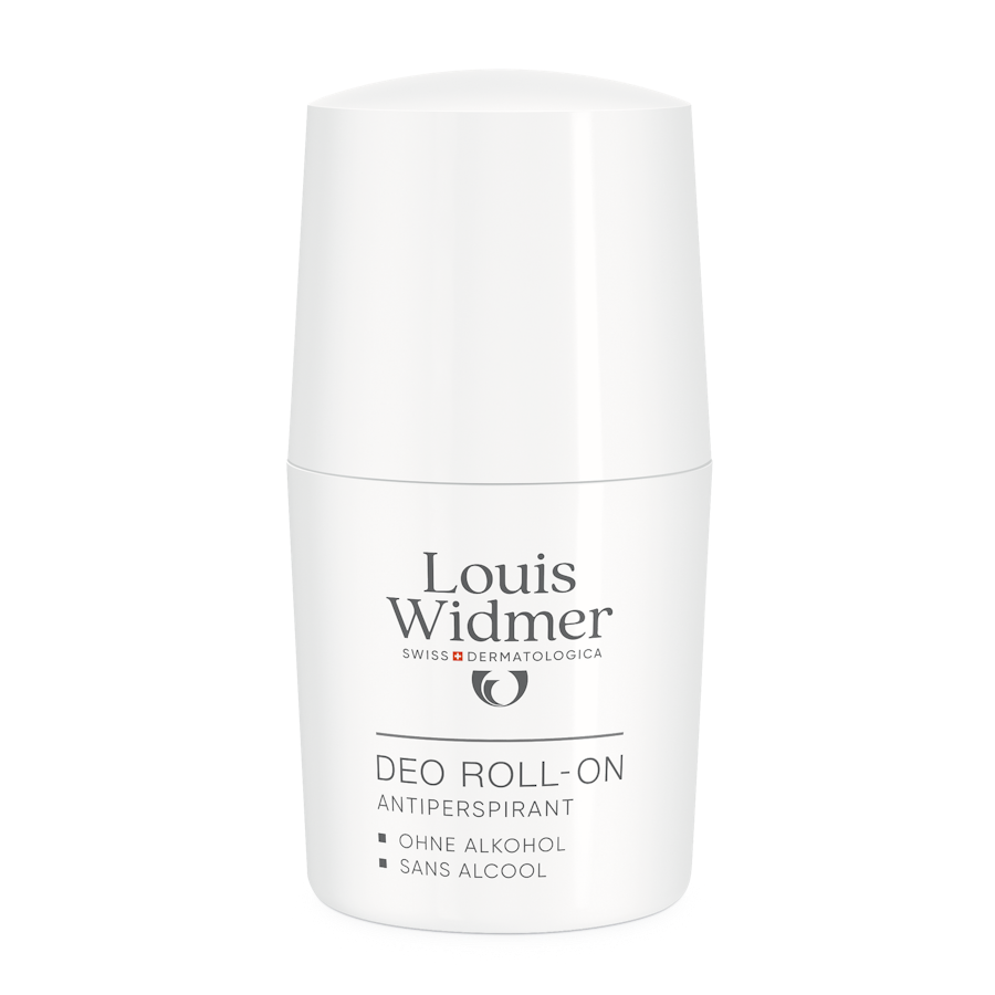Deo Roll-on Antiperspirant licht geparfumeerd - Louis Widmer - Huidproducten.nl