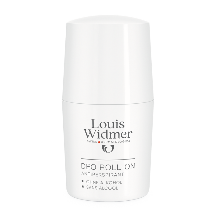 Deo Roll-on Antiperspirant licht geparfumeerd - Louis Widmer - Huidproducten.nl