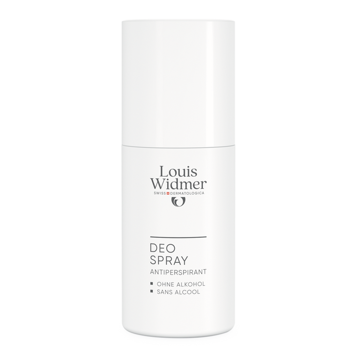Deo Spray Antiperspirant licht geparfumeerd - Louis Widmer - Huidproducten.nl
