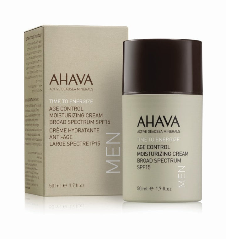 Ahava MEN Age control moisturizing cream SPF15 - SkinEffects Zwolle