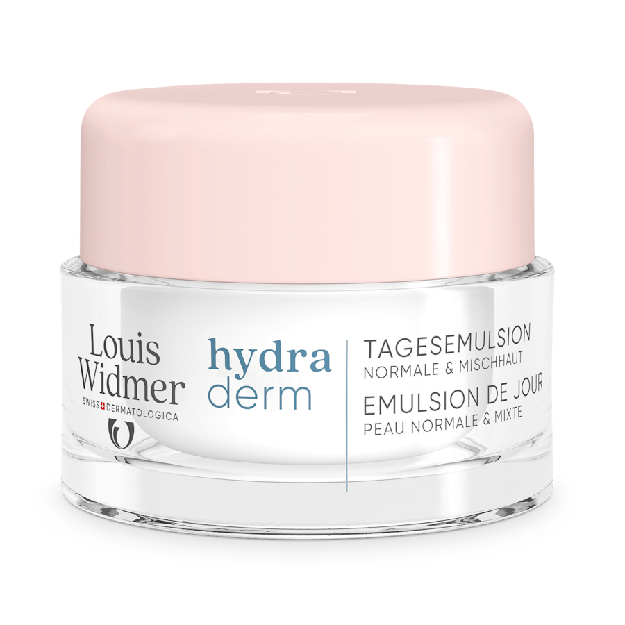 Hydraderm Dagemulsie licht geparfumeerd - Louis Widmer - Huidproducten.nl