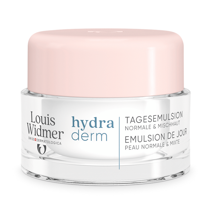 Hydraderm Dagemulsie licht geparfumeerd - Louis Widmer - Huidproducten.nl