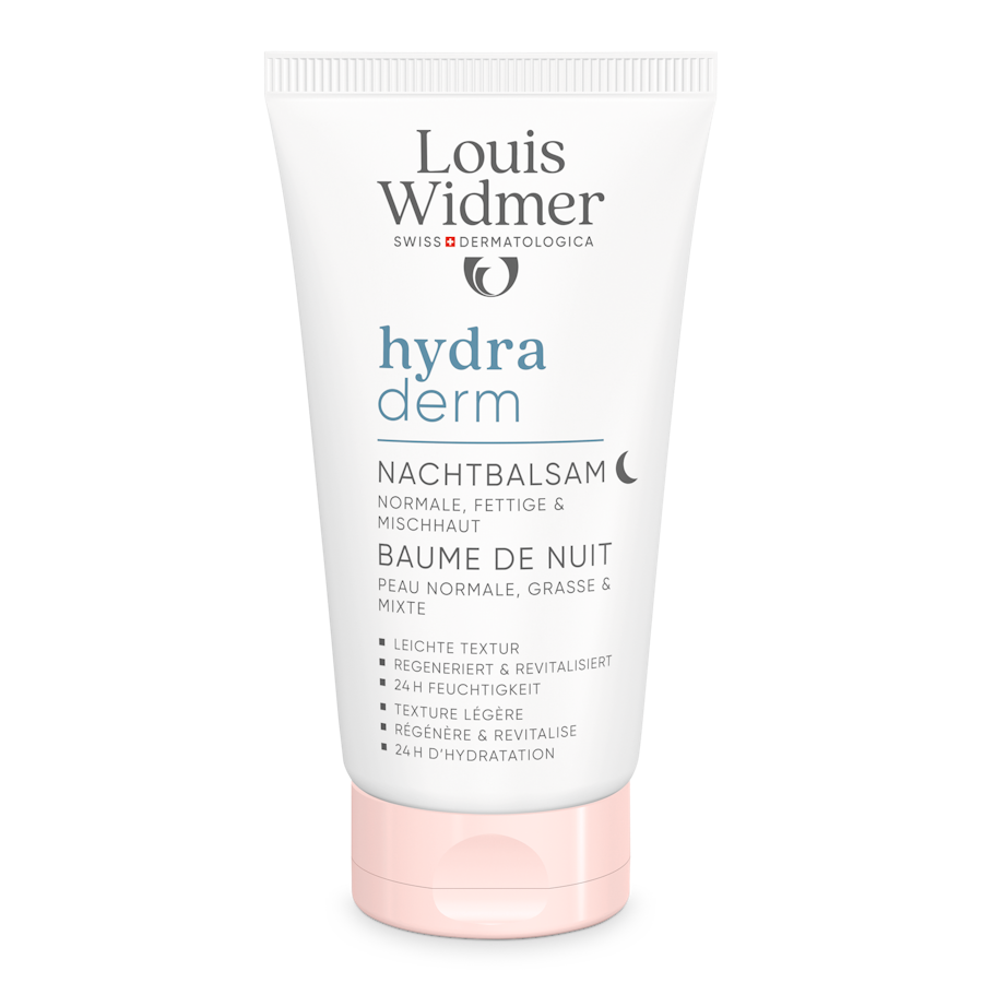 Hydraderm Nachtbalsem licht geparfumeerd - Louis Widmer - Huidproducten.nl