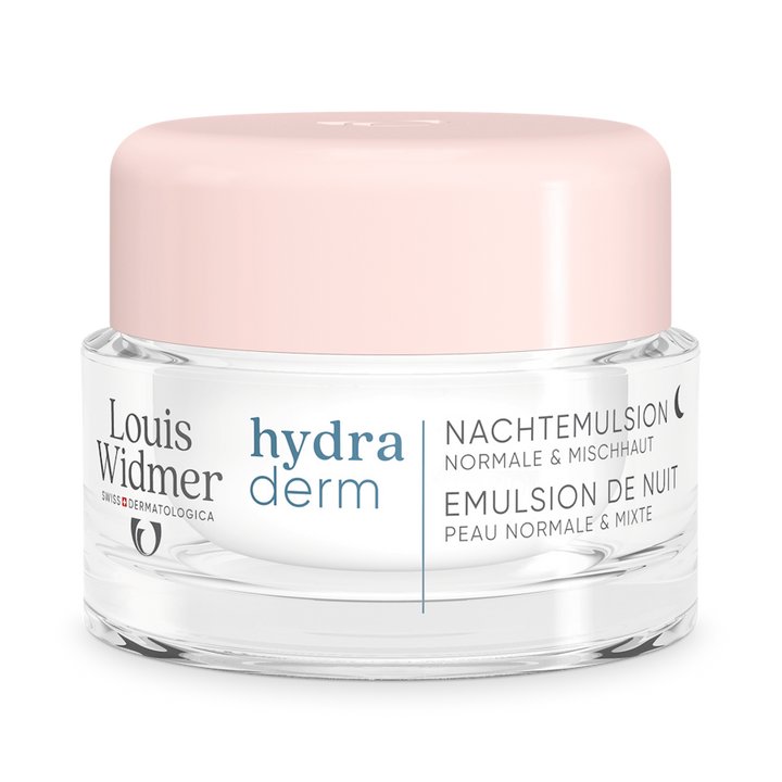 Hydraderm Nachtemulsie licht geparfumeerd - Louis Widmer - Huidproducten.nl