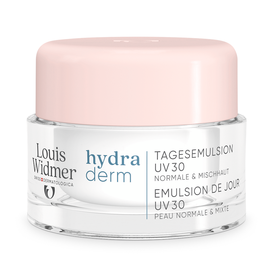 Hydraderm Dagemulsie UV 30 licht geparfumeerd - Louis Widmer - Huidproducten.nl