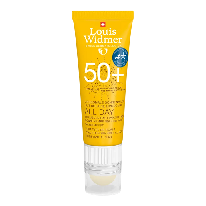 Louis Widmer All Day 50+ met Lippenverzorging Stick SPF50