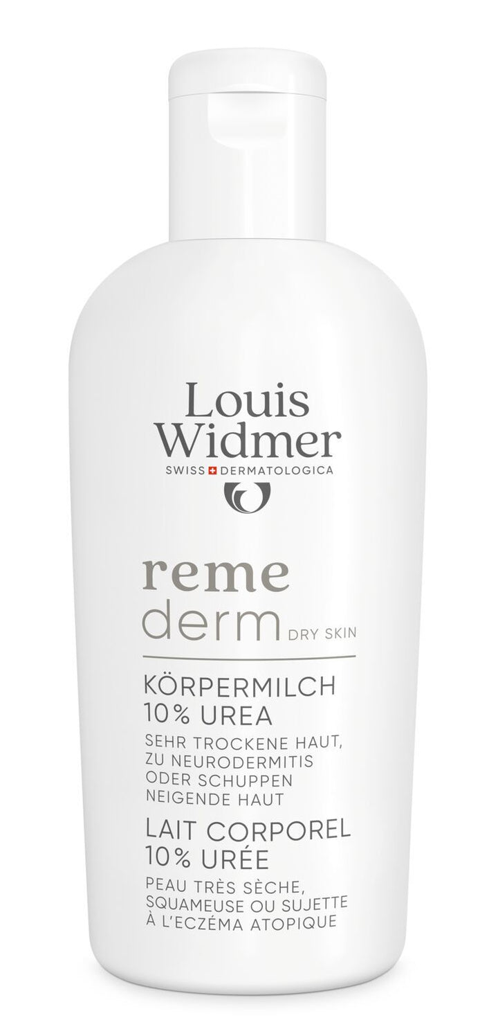 Louis Widmer Remederm Lichaamsmelk 10% Ureum zonder parfum