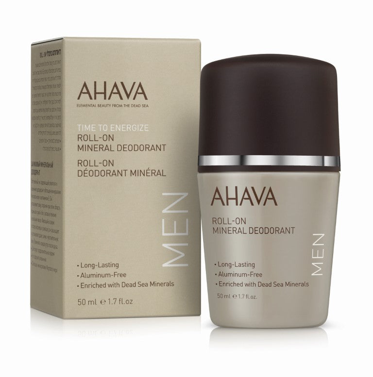 Ahava MEN Roll-on mineral deodorant - SkinEffects Zwolle