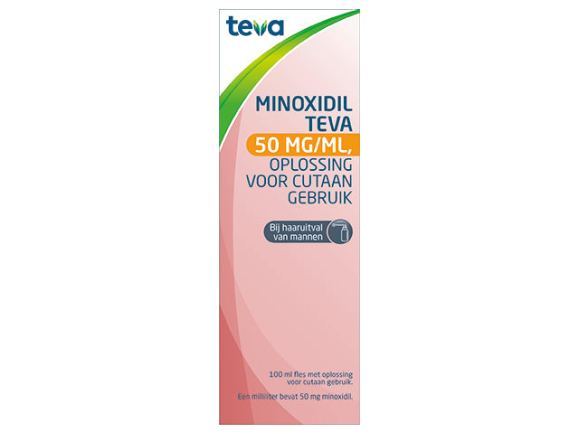 Minoxidil Teva Oplossing Cutaan Gebruik 50mg/ml