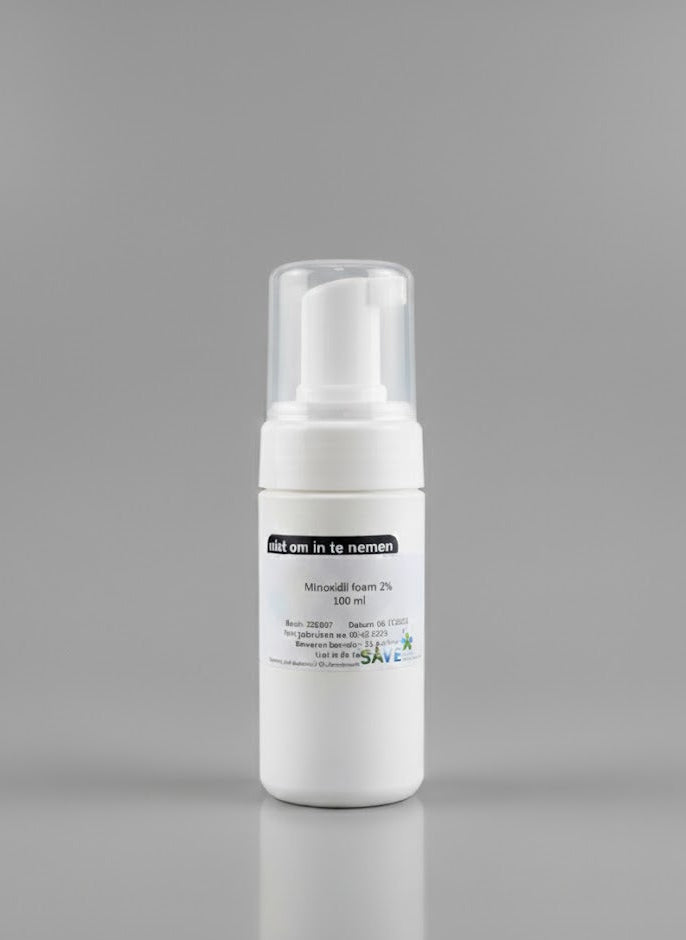 Minoxidil 2% Foam - SaVeMaak - Huidproducten.nl