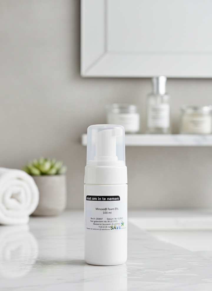 Minoxidil 5% Foam - SaVeMaak - Huidproducten.nl