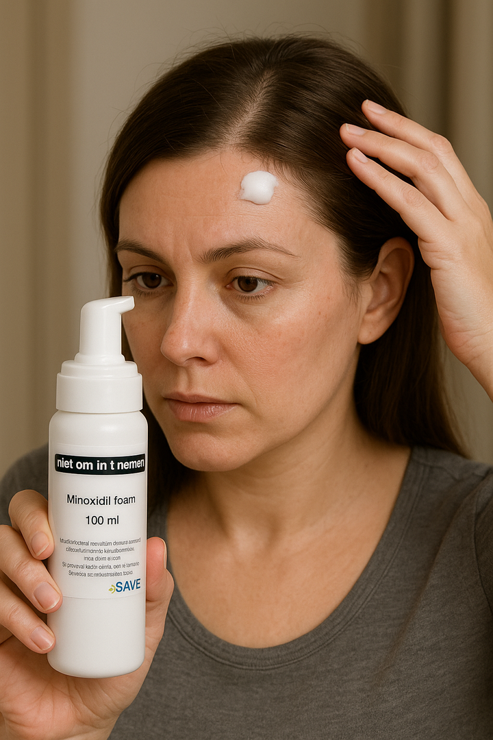 Minoxidil 2% Foam - SaVeMaak - Huidproducten.nl