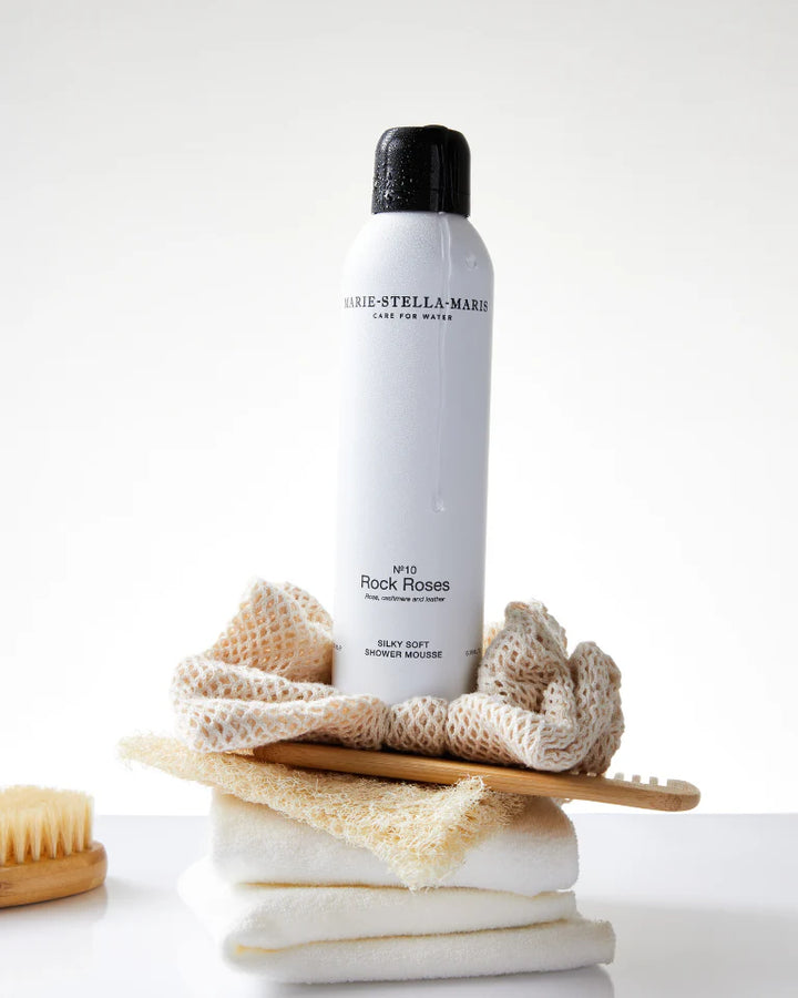 Silky Soft Shower Mousse Rock Roses - Marie Stella Maris - Huidproducten.nl