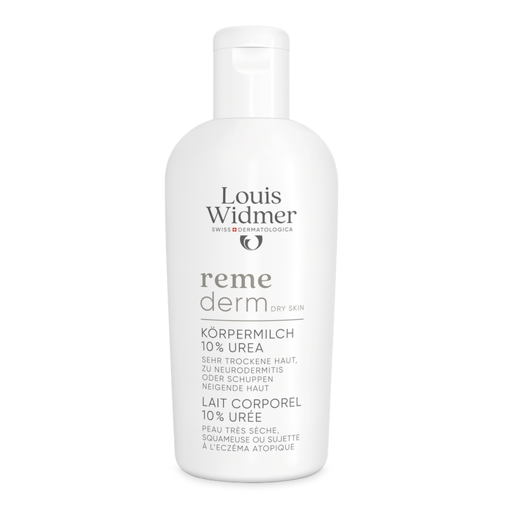 Remederm Lichaamsmelk 10 % Ureum licht geparfumeerd - Louis Widmer - Huidproducten.nl