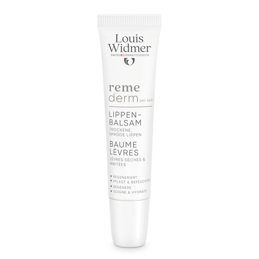 Remederm Lippenbalsem licht geparfumeerd - Louis Widmer - Huidproducten.nl