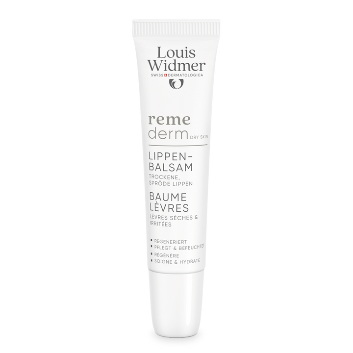 Remederm Lippenbalsem licht geparfumeerd - Louis Widmer - Huidproducten.nl